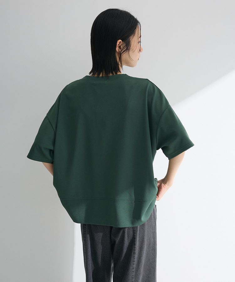 Green Parks「テープパイピングリップルプルオーバー」|Tシャツ・カットソー|