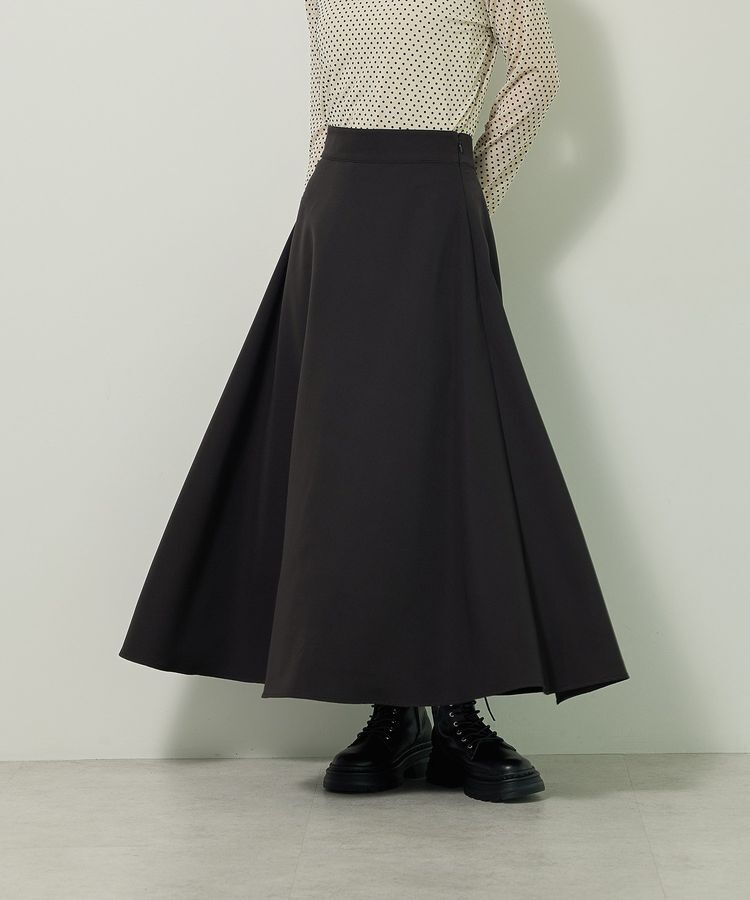 Green Parks「・swing by ロングフレアスカート」|フレア|