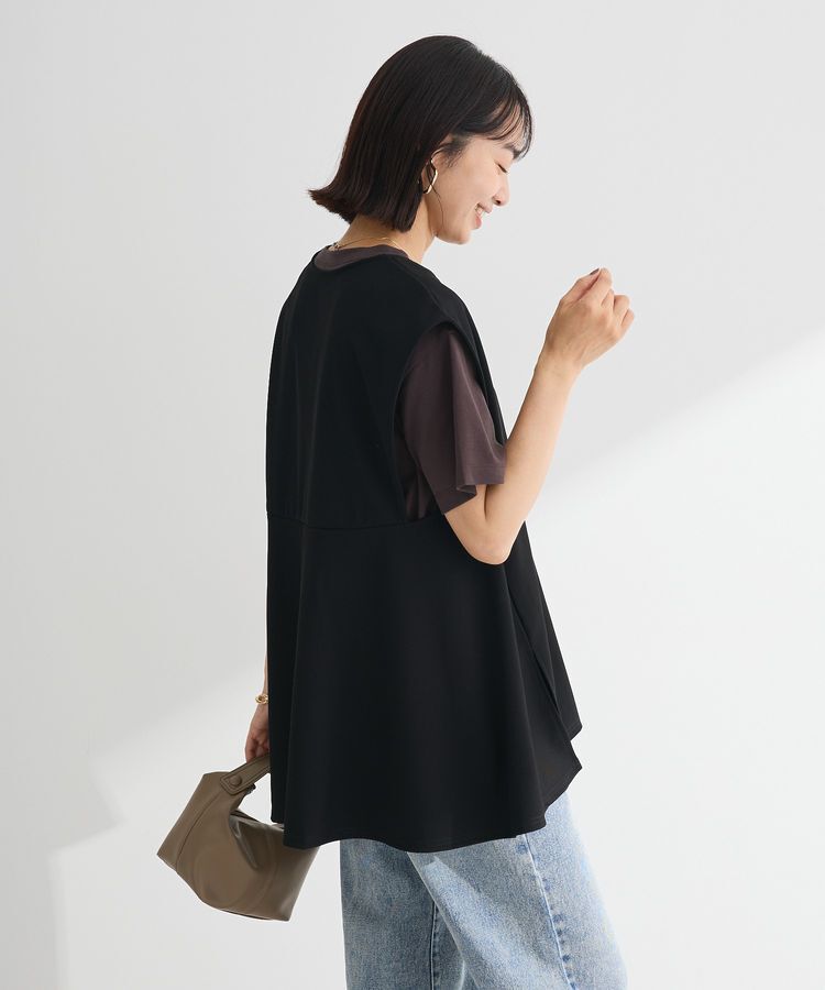 Green Parks「リップルフレアベスト」|ベスト・ジレ|