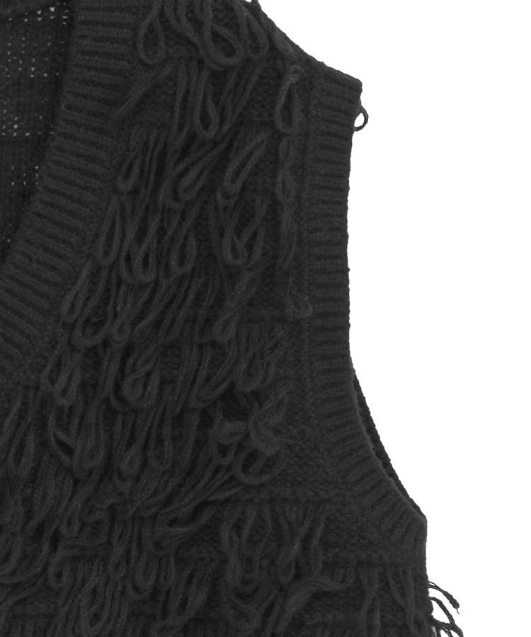 Green Parks「ループニットベスト」|ベスト・ジレ|