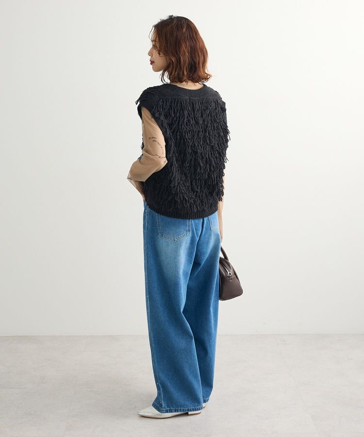 Green Parks「ループニットベスト」|ベスト・ジレ|