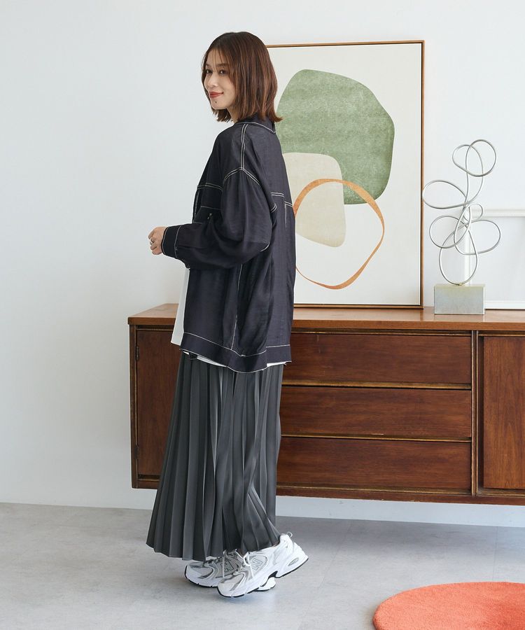 Green Parks「・ELENCARE DUE カラーステッチシアーGジャンⅡ」|テーラードジャケット|