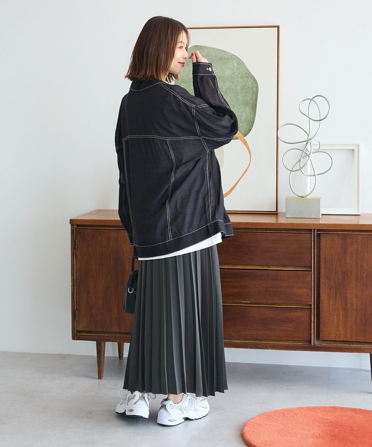 Green Parks「・ELENCARE DUE カラーステッチシアーGジャンⅡ」|テーラードジャケット|