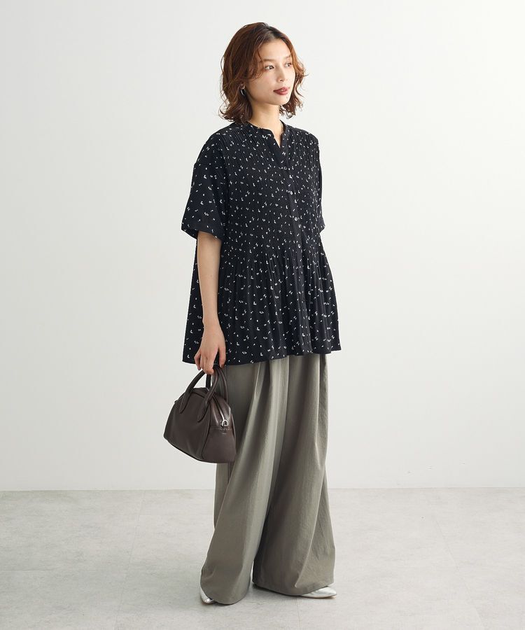 armonia「マジョリカプリーツスキッパーブラウス」|シャツ・ブラウス|