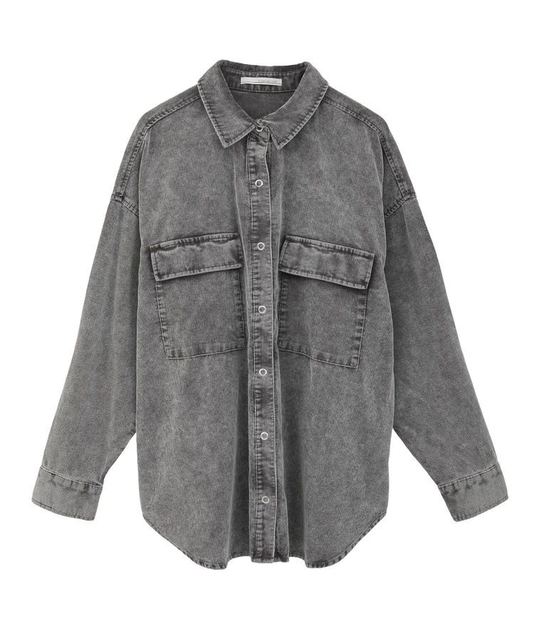 Green Parks「・ELENCARE DUE ケミカルコーデュロイシャツ」|シャツ・ブラウス|