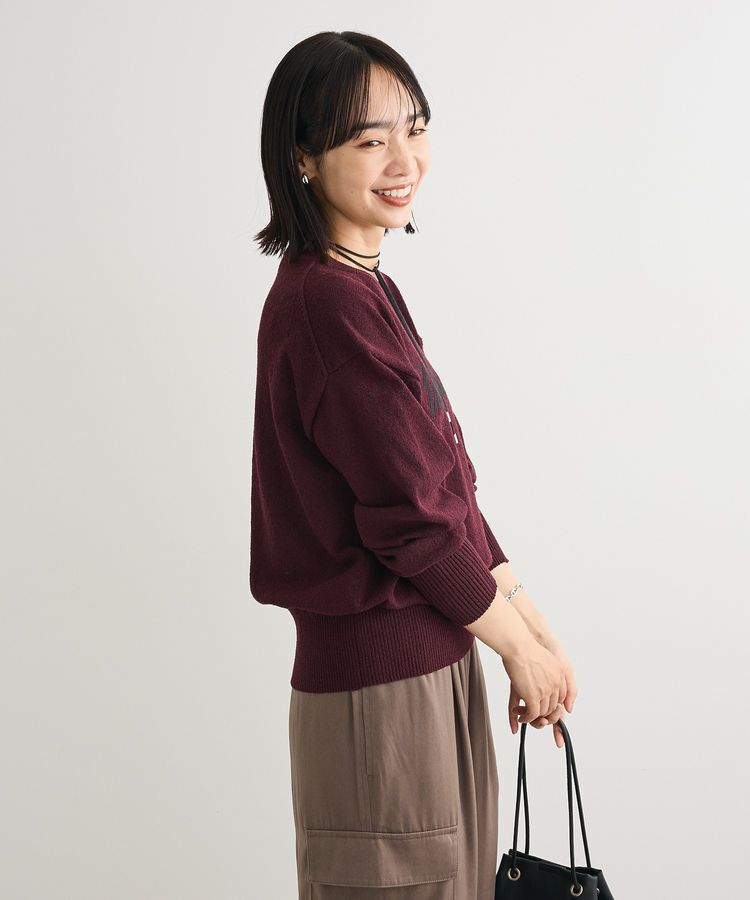 Green Parks「ブークレ-ロゴニットプルオーバー」|ニット・セーター|