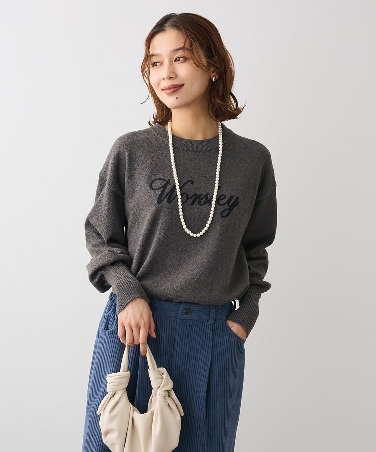 Green Parks「ブークレ-ロゴニットプルオーバー」|ニット・セーター|