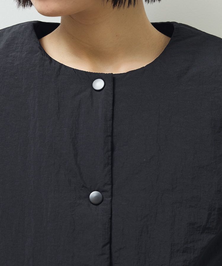 Green Parks「サイドZIP中綿コクーンベスト」|ベスト・ジレ|