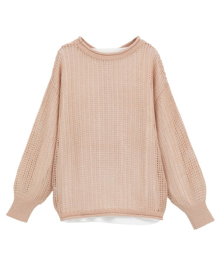 armonia「SET2点2wayシャーリングニット+インナー」|ニット・セーター|