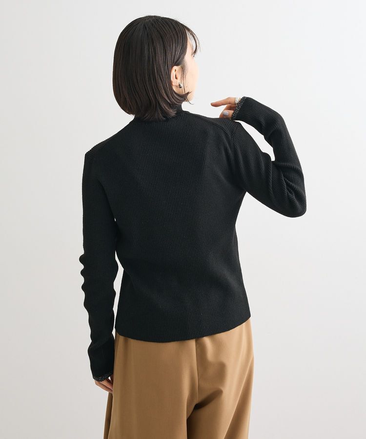 Green Parks「チクチクしないリブタートルニットプルオーバー」|ニット・セーター|