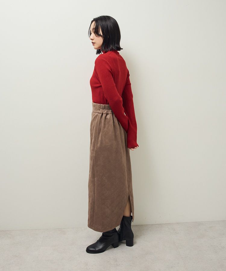 Green Parks「チクチクしないリブタートルニットプルオーバー」|ニット・セーター|