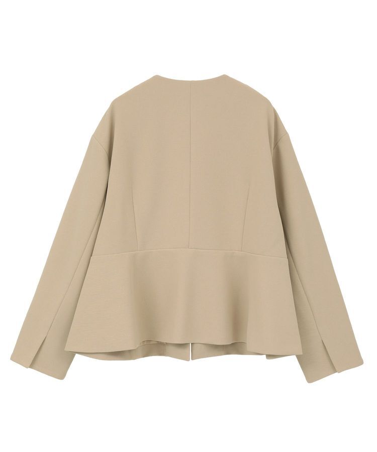 Green Parks「O.洗えてストレッチ ノーカラージャケット」|テーラードジャケット|