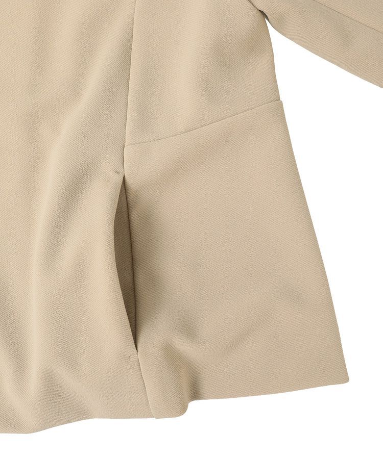 Green Parks「O.洗えてストレッチ ノーカラージャケット」|テーラードジャケット|