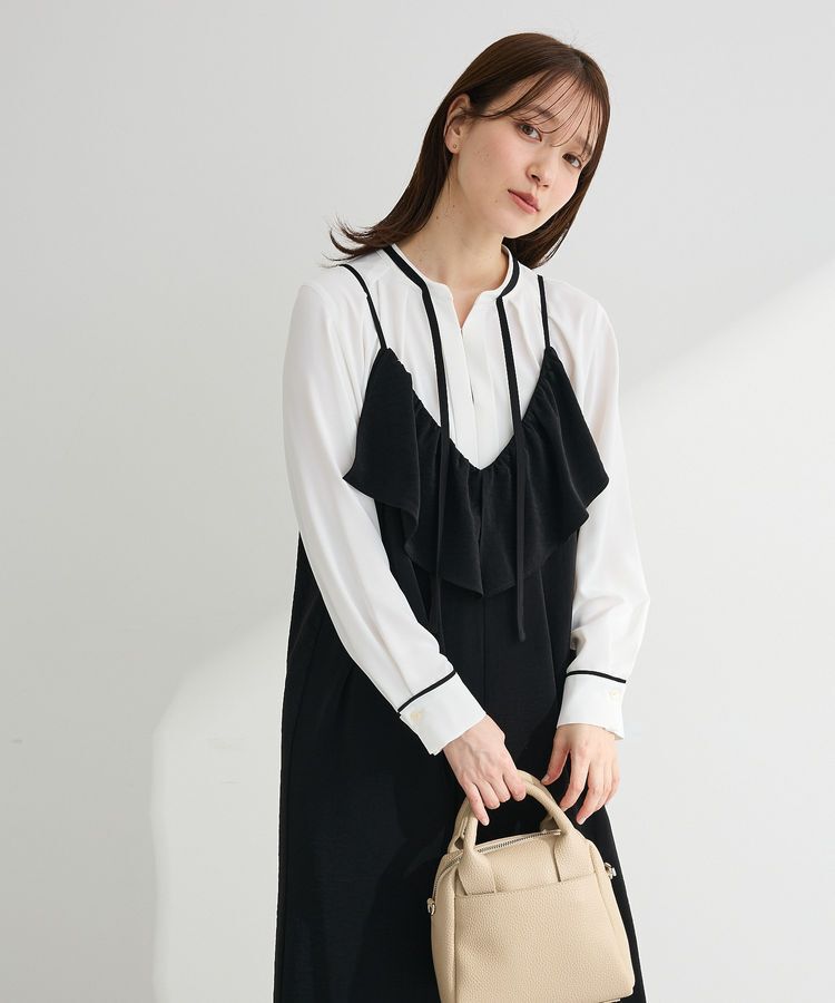 Green Parks「フリルサロペット」|オールインワン|