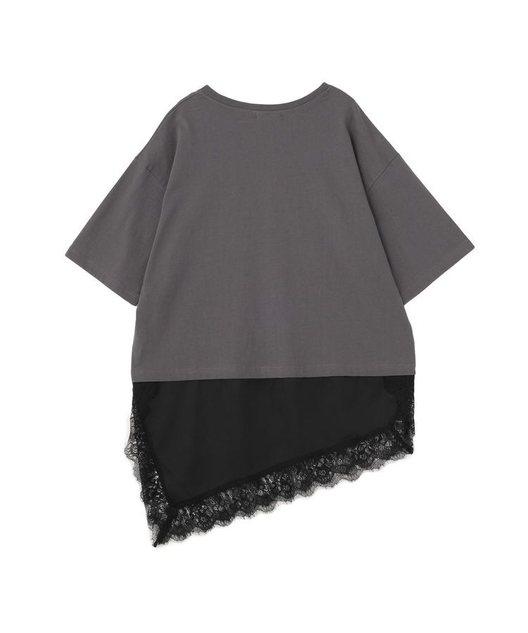 Green Parks「レースドッキングTシャツ」|Tシャツ・カットソー|