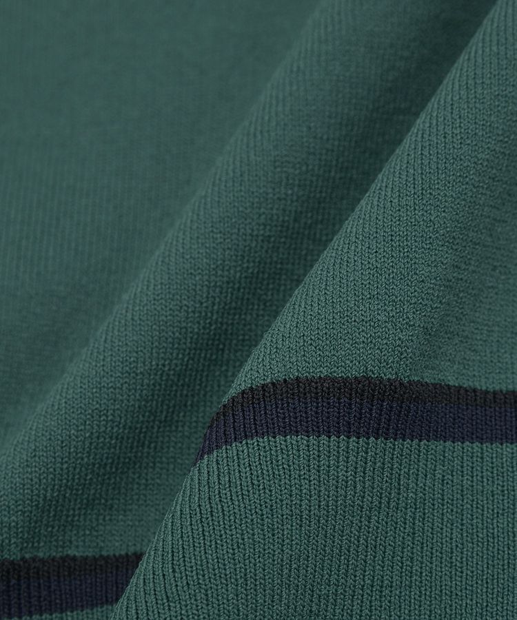 YECCA VECCA「【UVカット】配色ボウタイニット」|ニット・セーター|