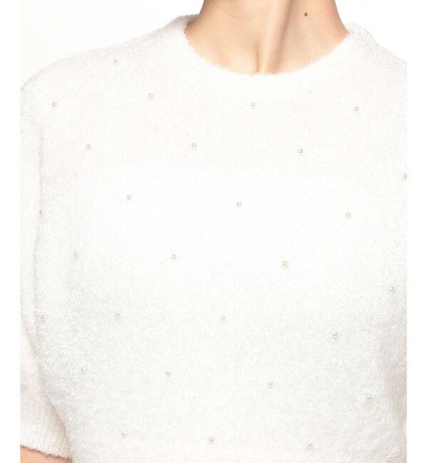 LOULOU WILLOUGHBY「【LOULOU WILLOUGHBY】パールスタッズプルオーバー」|その他|