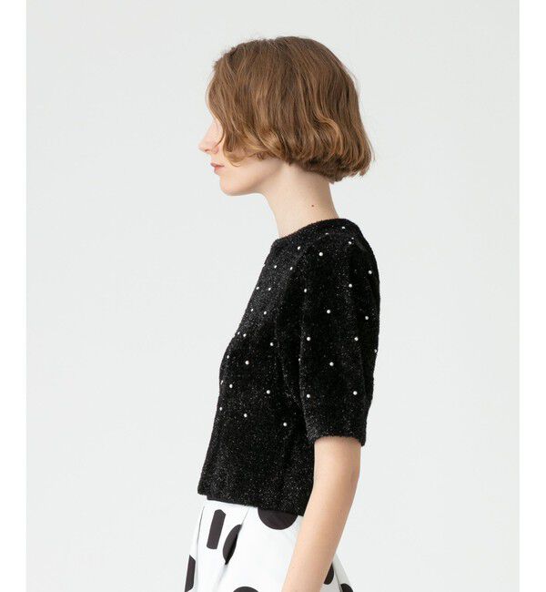 LOULOU WILLOUGHBY「【LOULOU WILLOUGHBY】パールスタッズプルオーバー」|その他|