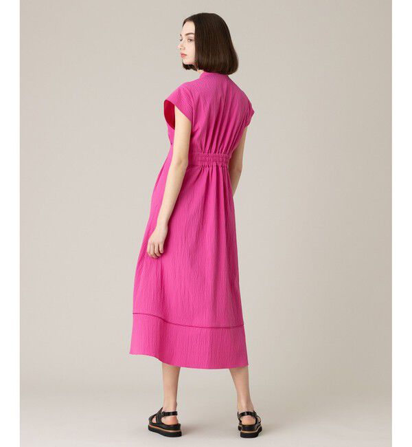 LOULOU WILLOUGHBY「【LOULOU WILLOUGHBY】リップルタックワンピース」|ワンピース|