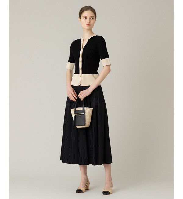 LOULOU WILLOUGHBY「【LOULOU WILLOUGHBY】キリカエプリーツスカート」|スカート|