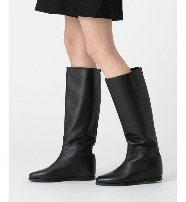 allureville「バックジップロングブーツ」|ロングブーツ|