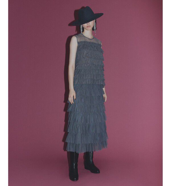 allureville「バックジップロングブーツ」|ロングブーツ|