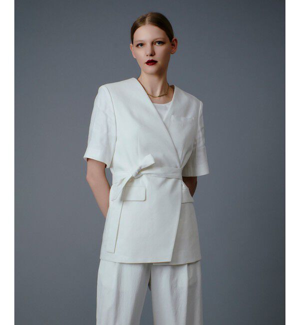 allureville「NALYAハーフスリーブジャケット」|その他|