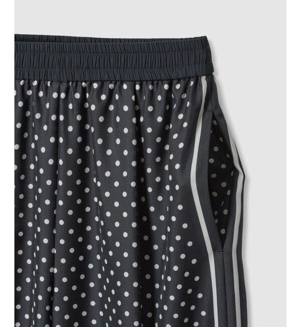 allureville「パネルドットプリントパンツ」|チノ|