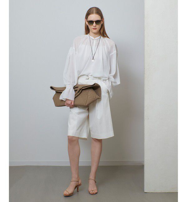 allureville「ソフトオーガンジーブラウス」|シャツ・ブラウス|