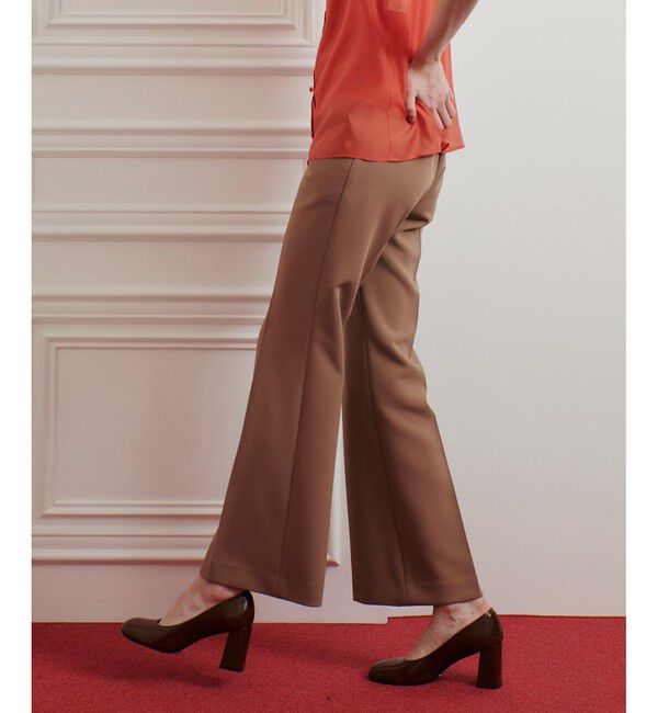 LOULOU WILLOUGHBY「【LOULOU WILLOUGHBY】ダブルクロスフレアーパンツ」|その他|