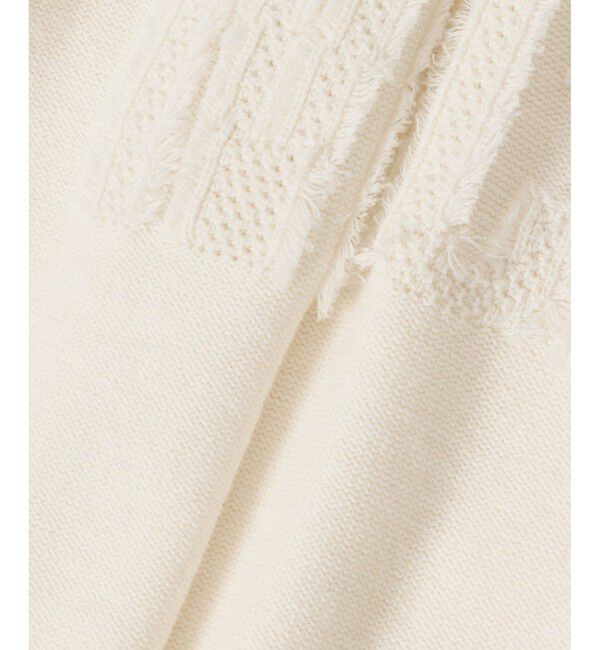 allureville「フリンジＪＱロゴプルオーバー」|ニット・セーター|