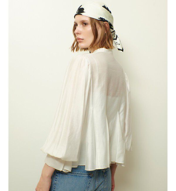 allureville「ヘムマチフレアブラウス」|シャツ・ブラウス|