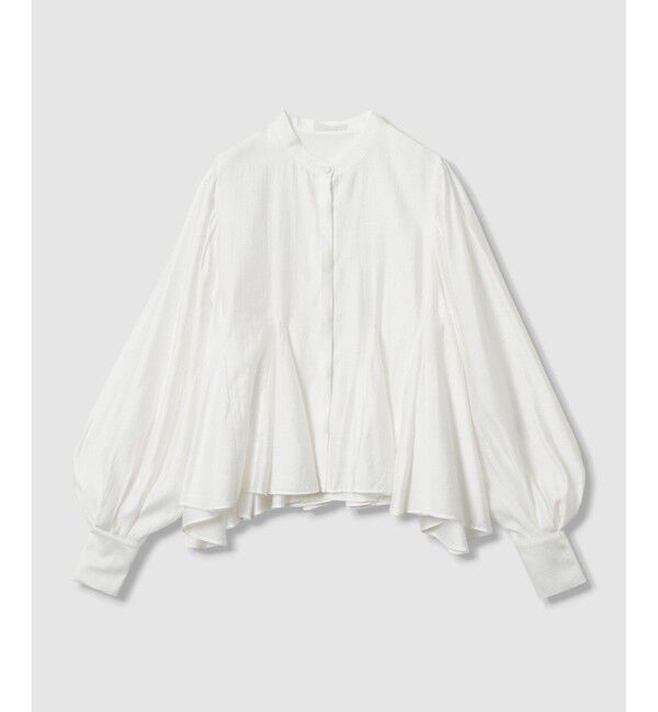 allureville「ヘムマチフレアブラウス」|シャツ・ブラウス|