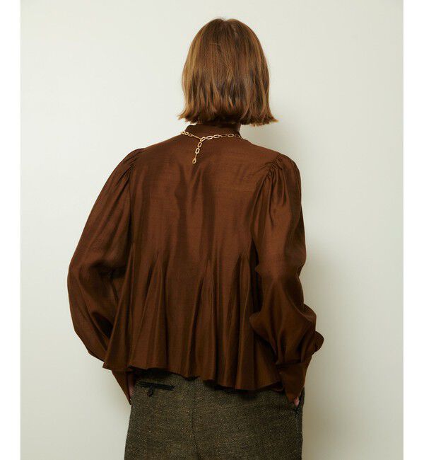 allureville「ヘムマチフレアブラウス」|シャツ・ブラウス|