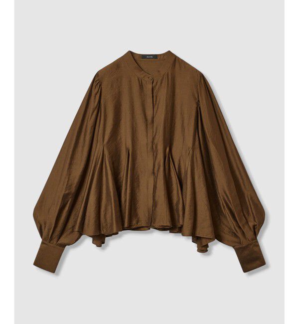 allureville「ヘムマチフレアブラウス」|シャツ・ブラウス|