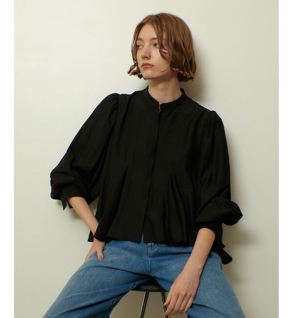 allureville「ヘムマチフレアブラウス」|シャツ・ブラウス|