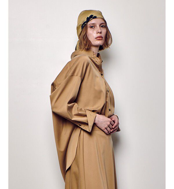 allureville「フィブリルカシュクールシャツ」|シャツ・ブラウス|