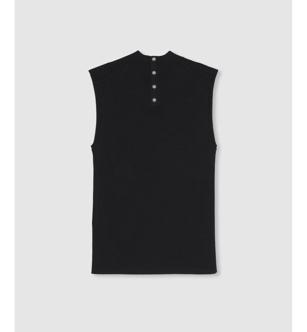 allureville「バック釦プルオーバー」|ニット・セーター|