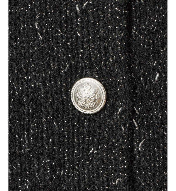 LOULOU WILLOUGHBY「【LOULOU WILLOUGHBY】GRAINYラメカーディガン」|カーディガン|