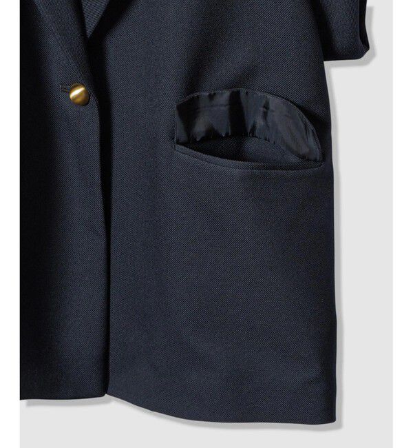 allureville「ウールライクポリツイルジレジャケット」|テーラードジャケット|