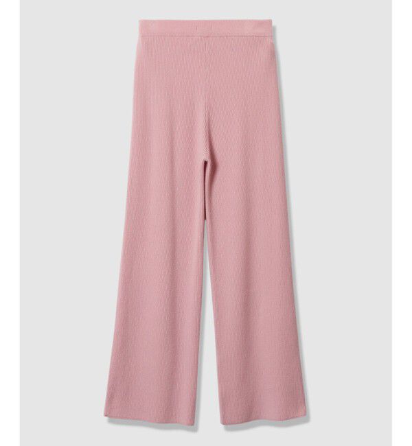 allureville「ウールリブニットパンツ」|チノ|