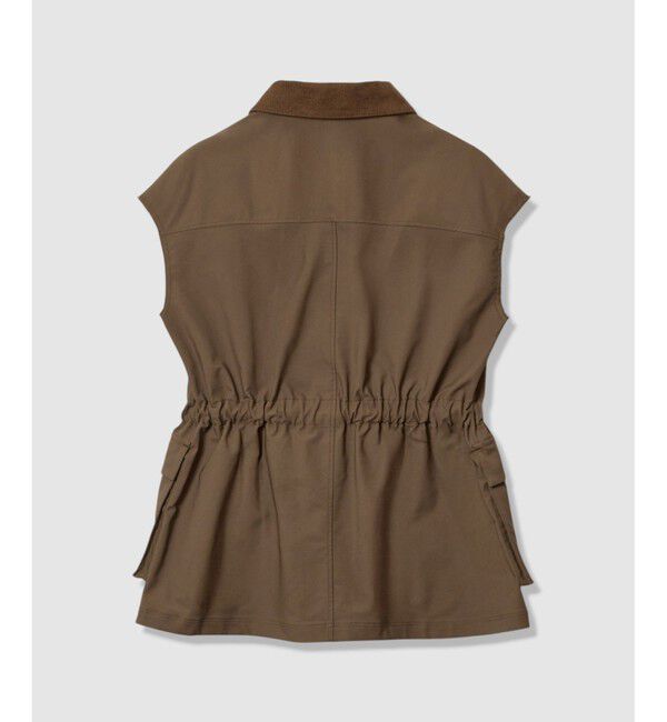 allureville「コットンダブルクロスサファリジレ」|ブルゾン・スタジャン|