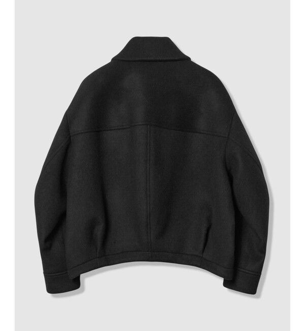 allureville「ウールモッサステンカラーブルゾン」|ブルゾン・スタジャン|