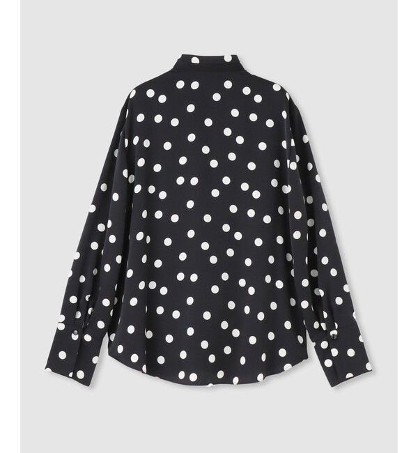 allureville「コインドットナロータイブラウス」|シャツ・ブラウス|