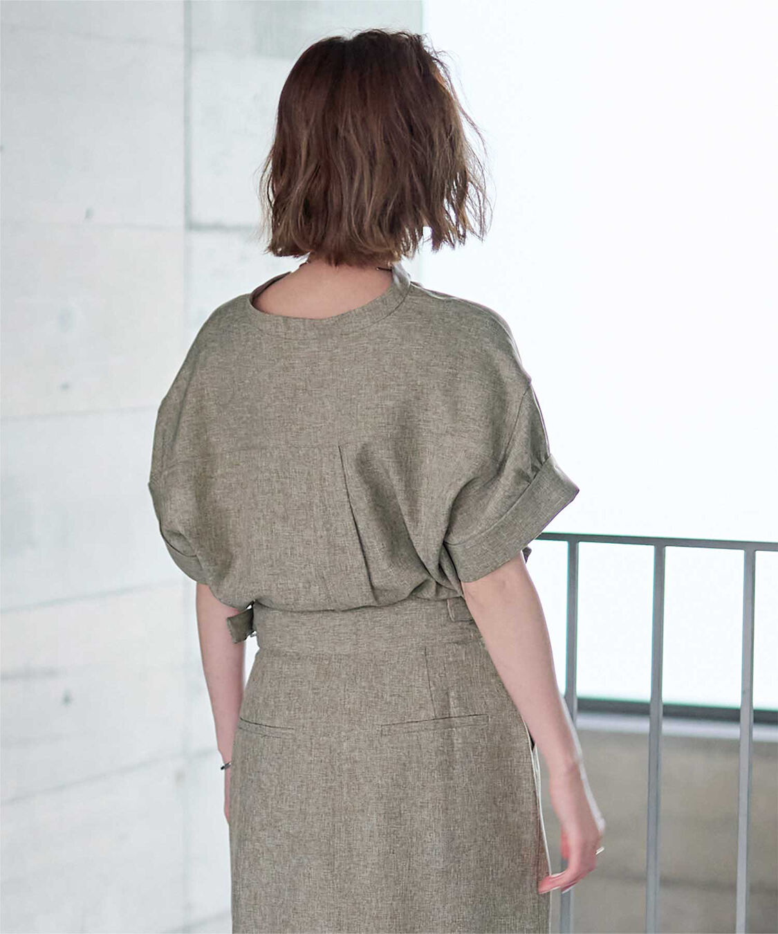 ur's「リネンライクワイドスリーブスキッパーシャツ」|シャツ・ブラウス|