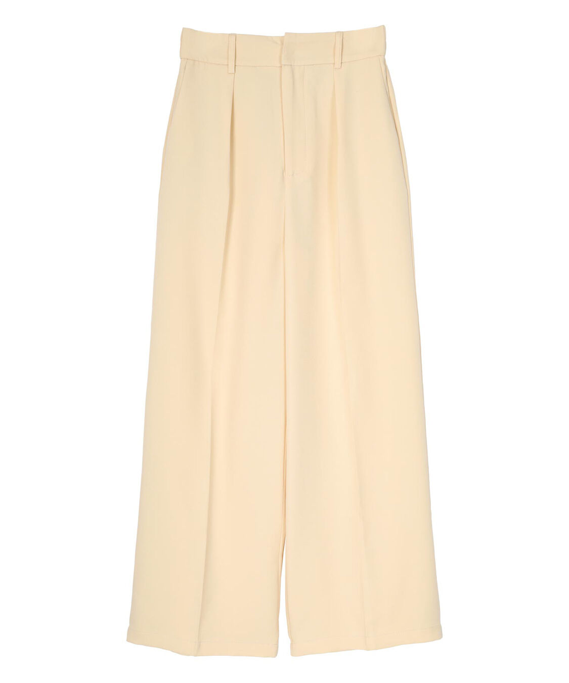 ur's「ワンタックカラーワイドパンツ」|スラックス|