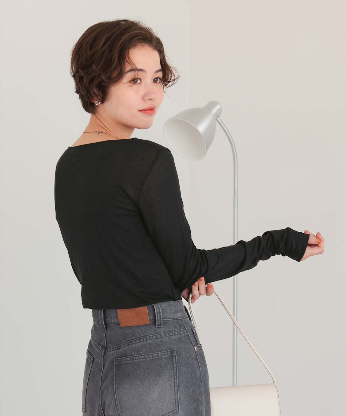 titivate「着心地抜群シアーボートネックトップス」|Tシャツ・カットソー|