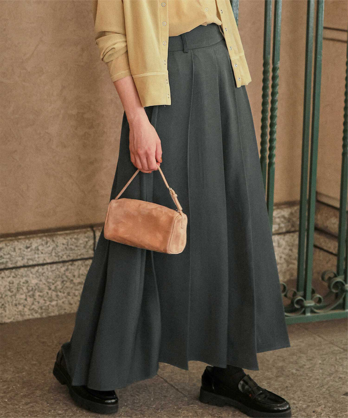 titivate「サイドスリットプリーツスカート」|スカート|
