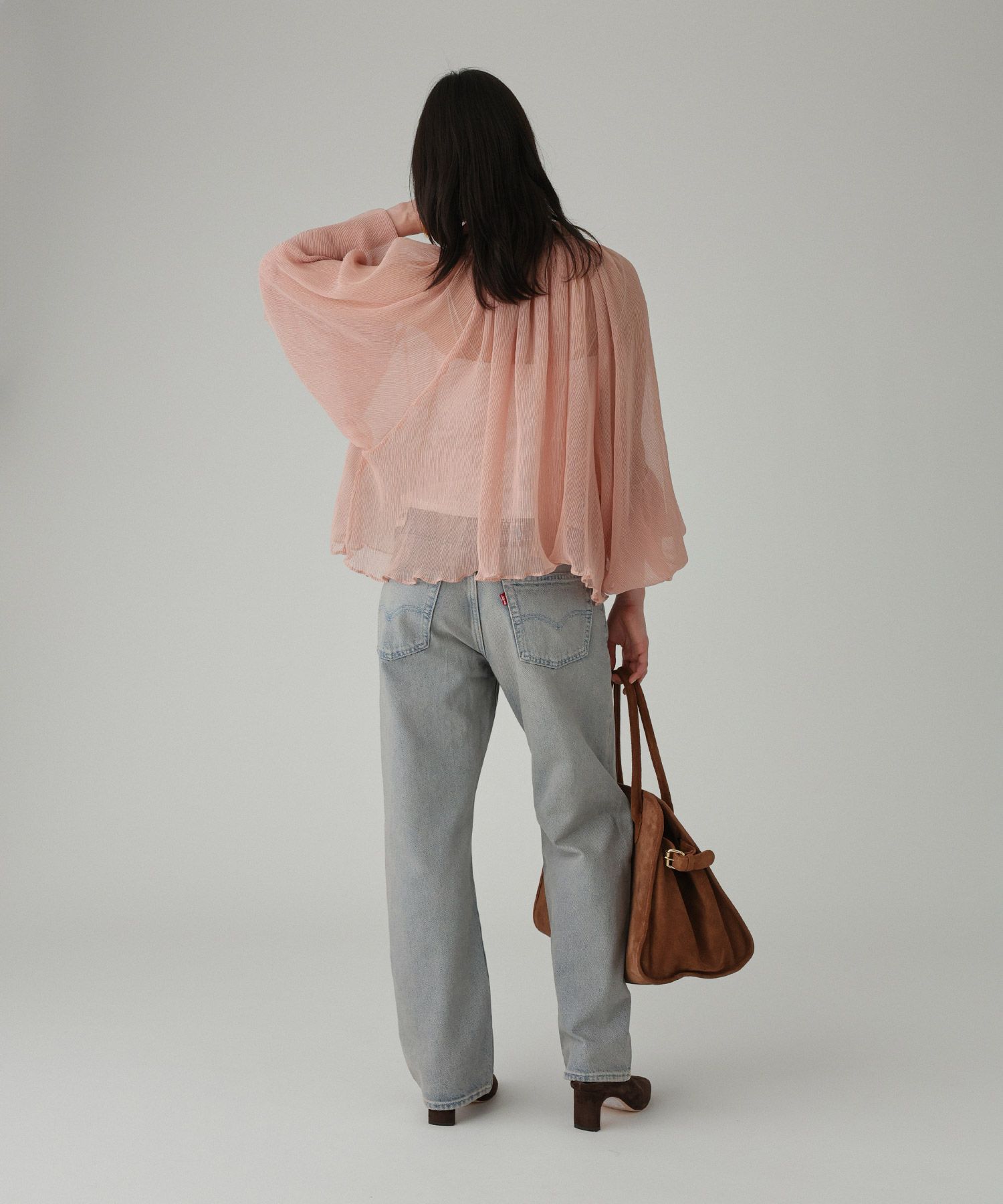 BABYLONE「2WAY楊柳ブラウス」|シャツ・ブラウス|