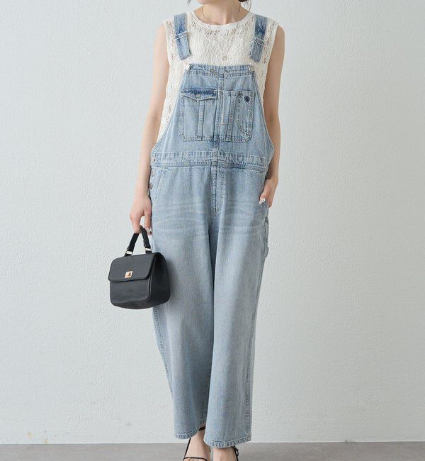  「ストレッチレースノースリーブTシャツ」|Tシャツ・カットソー|